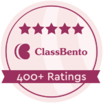Class Bento logo and 5-Star Review badge with text 
